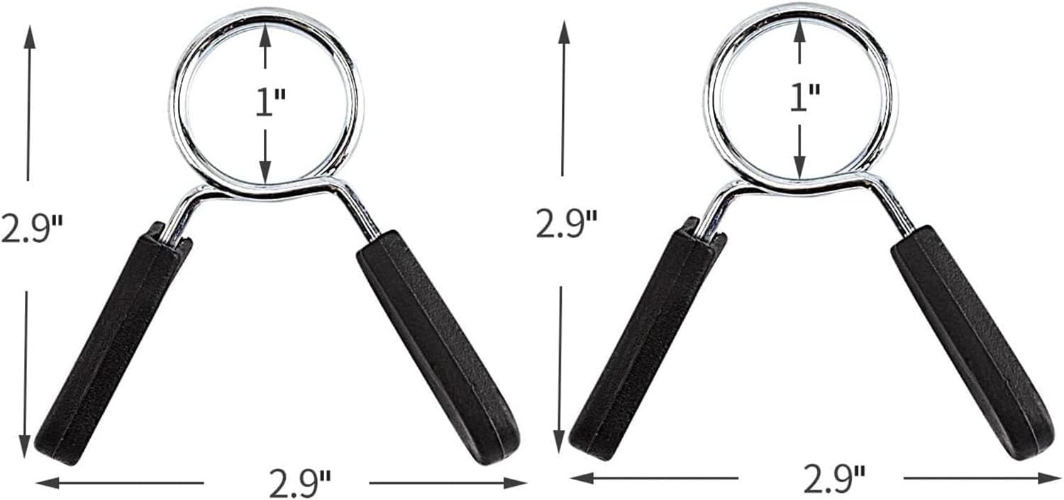 Barbell/Dumbbell Circlip Collars - 1 Inch 