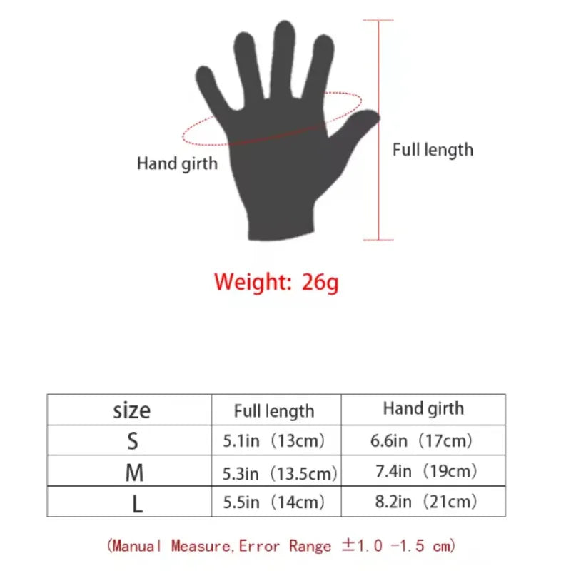 Half Finger Anti-Slip Gloves