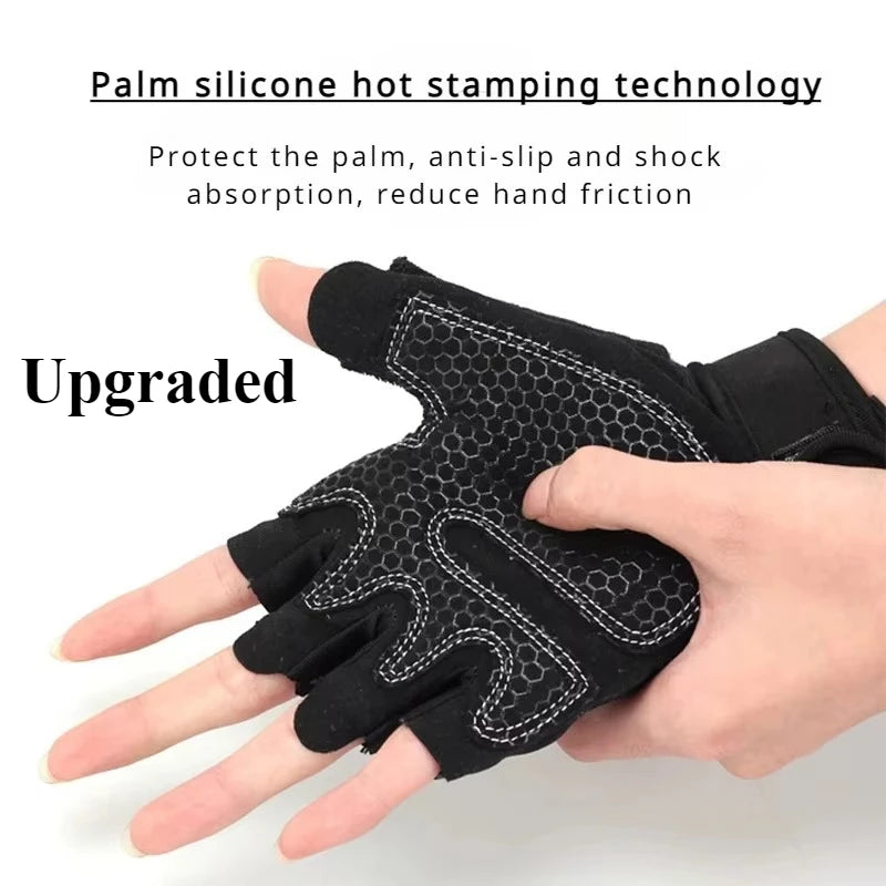 Half Finger Anti-Slip Gloves